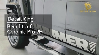 Ceramic Pro coating | Detail King | Christchurch | NZ