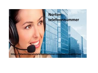 Norton telefoonnummer