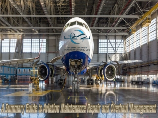 A Summary Guide to Aviation Maintenance Repair and Overhaul Management