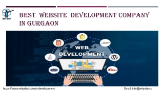 Best Website Development Company in Gurgaon