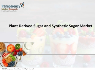 Plant Derived Sugar and Synthetic Sugar Market