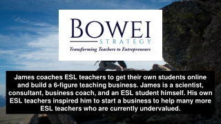 ESL Online Teaching - Bowei Strategy