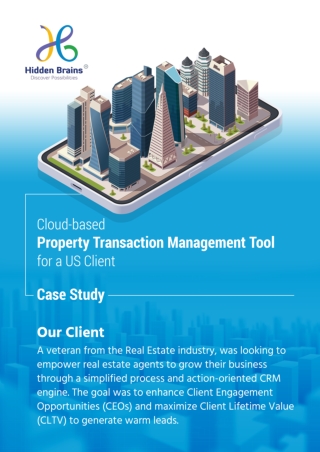 Cloud-based Real Estate App | Home Hub Case Study
