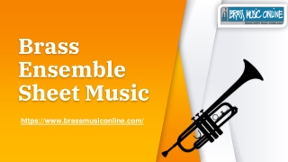 Brass Ensemble Sheet Music