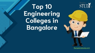 Top 10 Engineering colleges in Bangalore