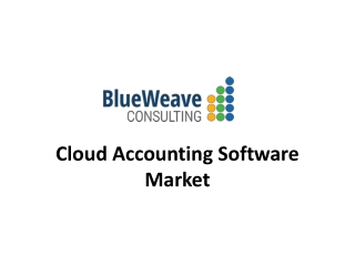 Cloud Accounting Software Market Trends