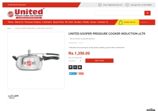 UNITED SOOPER PRESSURE COOKER INDUCTION 2LTR