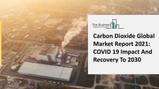 Carbon Dioxide Market Research Analysis | By Size, Share, Growth and Trends 2021-2025