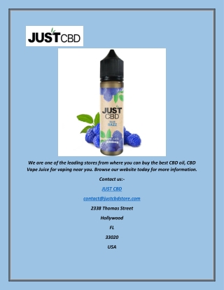 CBD Oil for Vaping | justcbdstore.com