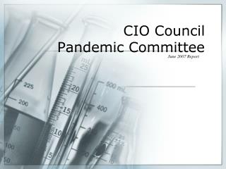 CIO Council Pandemic Committee