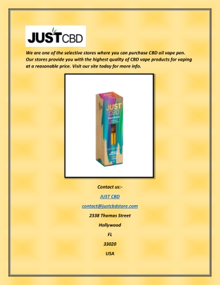 Buy exclusive cbd oil vape pen & products|justcbdstore.com