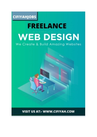 FREELANCE WEBSITE DESIGNER JOBS FOR FRESHER