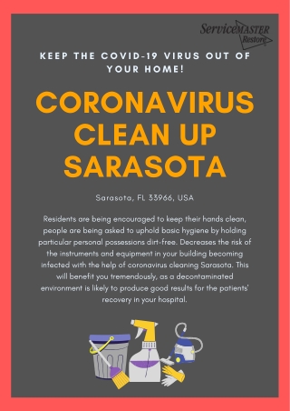 Efficient Work Done by Coronavirus Clean Up Sarasota for Employers