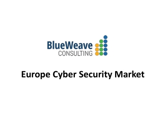 Europe Cyber Security Market Trends