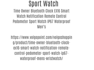 Sport Watch