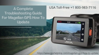 Finding solution to Magellan GPS How To Update| 18009837116