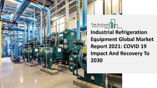 Industrial Refrigeration Equipment Market Size, Growth, Trends and Research Analysis by TBRC