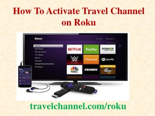 How To Activate Travel Channel on Roku