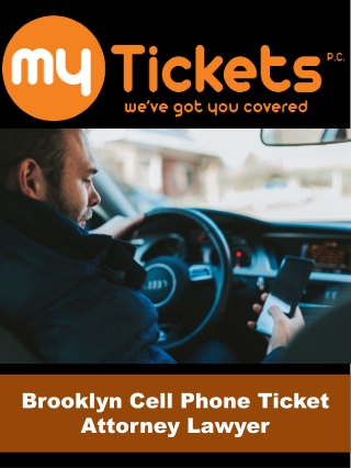 Brooklyn Cell Phone Ticket Attorney Lawyer