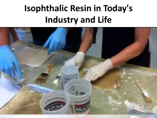 Check some differences between Isophthalic resin and vinyl esters