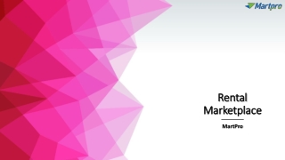 Rental Marketplace