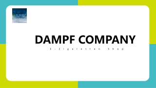 E zigaretsten Shop in Germany | Dampf Company