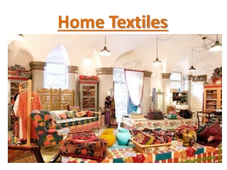 Home textiles