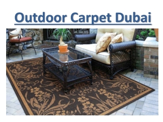 outdoor carpets