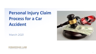 How to do the Personal Injury Claim Process for a Car Accident