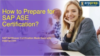 [2021] SAP ASE Certification : Latest Questions and Study Tips