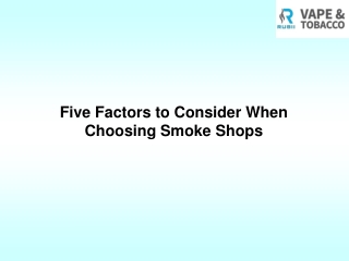 What Are The Benefits Of An Online Tobacco Shop