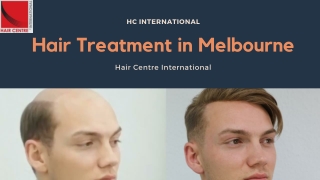 Best Hair Treatment in Melbourne- HC International