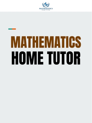 A Student's Guide to Learning Math from Home
