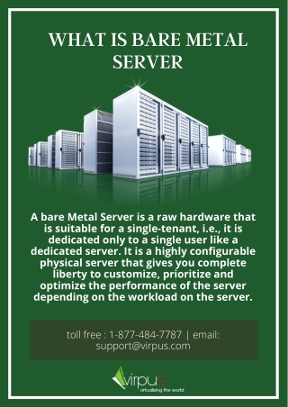 What is Bare Metal Server