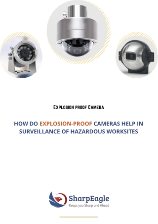 How Do Explosion-proof Cameras Help in Surveillance of Hazardous Worksites