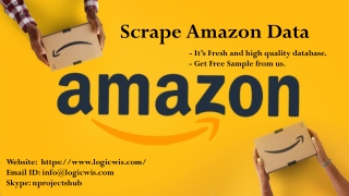 Scrape Amazon Data