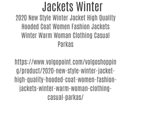 Jackets Winter