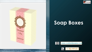 Soap boxes With unique and high quality printing