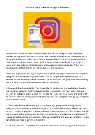 EfficientwaystoBoostInstagramFollowers