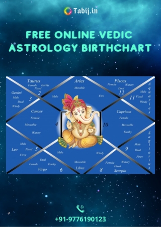 Free online Vedic astrology birth chart for perfect future