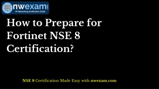 Latest Fortinet NSE 8 Practice Test | Syllabus Info | Sample Questions & Answers