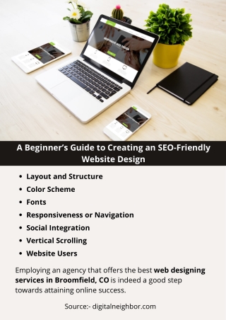 A Beginner’s Guide to Creating an SEO-Friendly Website Design