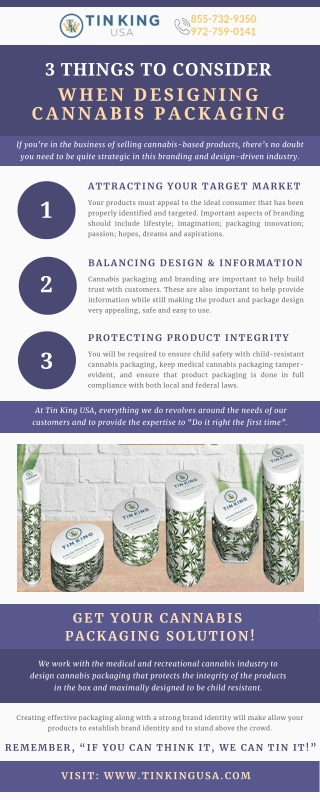 Points to Remember While Designing a Cannabis Packaging