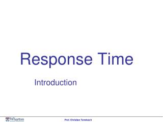Response Time
