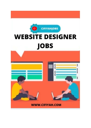 WEBSITE DESIGNER JOBS FOR FRESHER