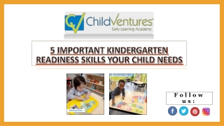 5 Important Kindergarten Readiness Skills Your Child Needs