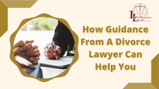 How Guidance From A Divorce Lawyer Can Help You