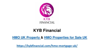 HMO properties for sale UK
