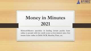 Get Money in Minutes | Instant Loan | Instant Cash Loan 2021
