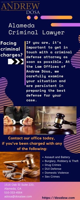 Alameda Criminal Lawyer-Law Offices of Andrew Dosa